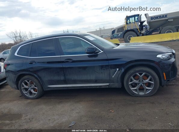 5UX53DP08R9W64841 2024 BMW X3 Black 