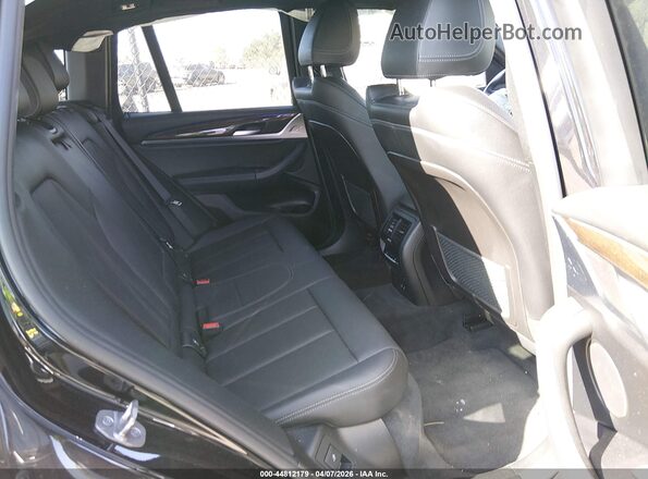 5UX53DP09N9J61524 2022 BMW X3 Black Widok naklejki z numerem VIN