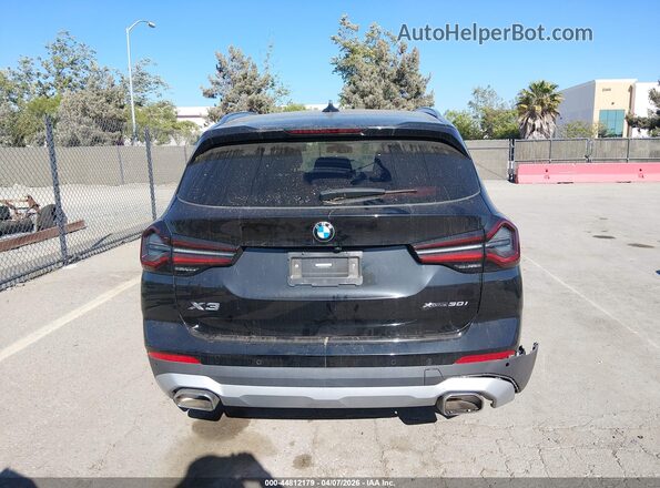 5UX53DP09N9J61524 2022 BMW X3 Black 