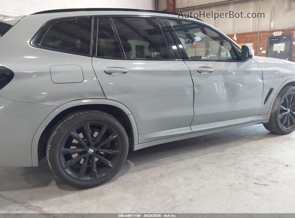 5UX53DP09N9K95434 2022 BMW X3 Серый Вид спереди