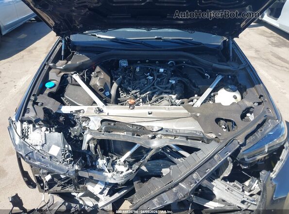 5UX53DP09R9W40368 2024 BMW X3 Black უკანა ხედი