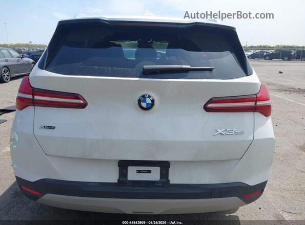 5UX53GP02S9035583 2025 BMW X3 White 