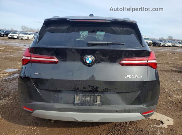5UX53GP03S9Z98802 2025 BMW X3 Black Vista trasera