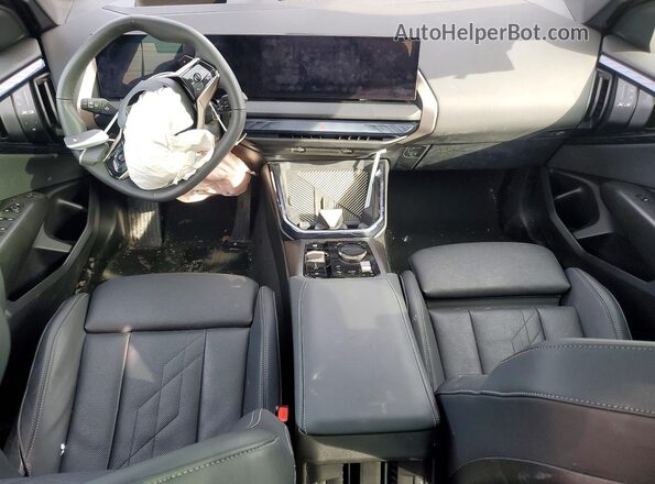 5UX53GP03S9Z98802 2025 BMW X3 Black Vista del salpicadero