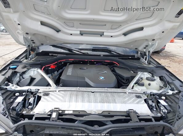 5UX53GP06S9Z83341 2025 BMW X3 White უკანა ხედი