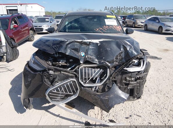 5UX53GP08S9073240 2025 BMW X3 Black Вид щитка приладів
