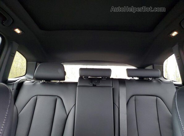 5UX83DP04R9W90415 2024 BMW X3 Charcoal Rear seats view