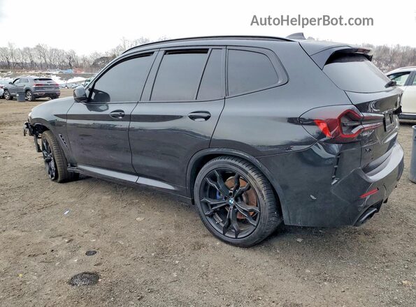 5UX83DP05N9J40845 2022 BMW X3 Black Tył lewy