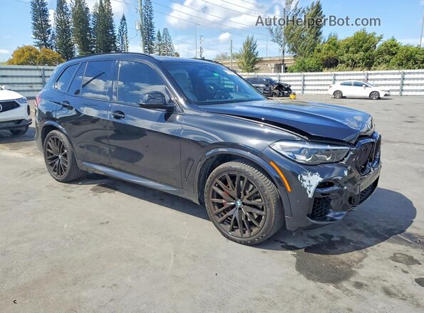 5UXCR4C00P9S03464 2023 BMW X5 Black Առջևի աջ