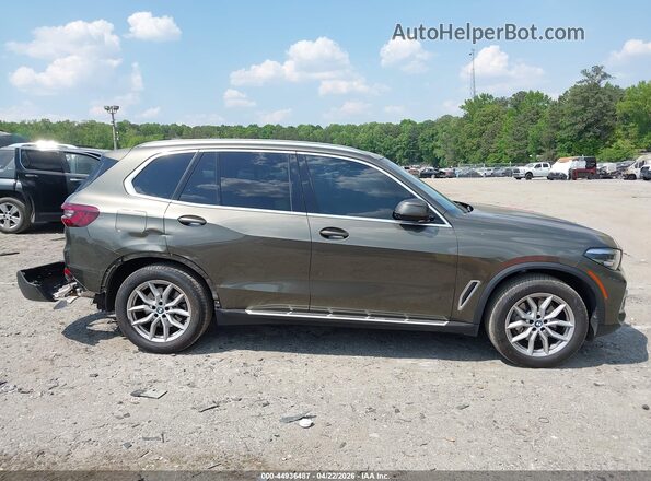 5UXCR4C01M9E69655 2021 BMW X5 Green 
