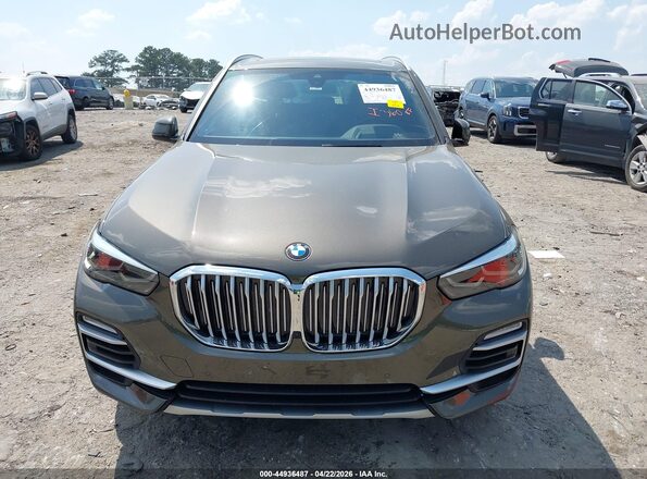 5UXCR4C01M9E69655 2021 BMW X5 Green 