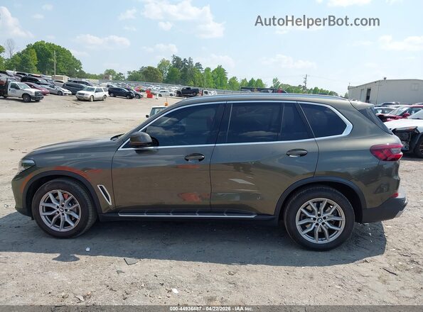 5UXCR4C01M9E69655 2021 BMW X5 Green 