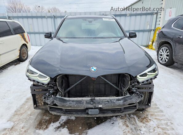 5UXCR6C02P9P17375 2023 BMW X5 Black Вид спереду