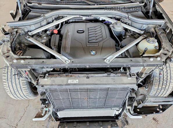 5UXCR6C09P9P94714 2023 BMW X5 Gray Vista del compartimento del motor