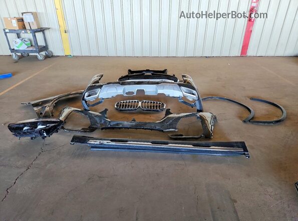5UXCR6C09P9P94714 2023 BMW X5 Gray Vista de la etiqueta del VIN