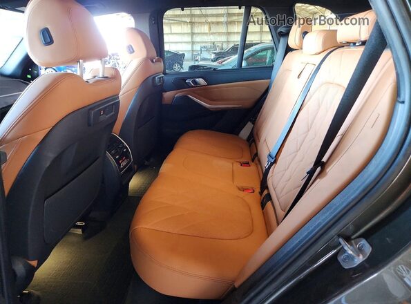 5UXCR6C09P9P94714 2023 BMW X5 Gray Vista interior trasera