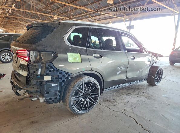 5UXCR6C09P9P94714 2023 BMW X5 Gray Trasero derecho