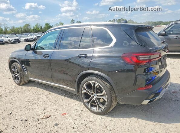 5UXCR6C0XM9F70026 2021 BMW X5 Black Հետևի ձախ