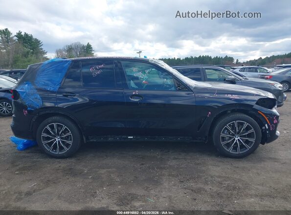 5UXCR6C0XP9P30925 2023 BMW X5 Black სალონის 360-გრადუსიანი ხედი