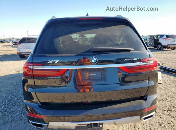 5UXCW2C01M9D88992 2021 BMW X7 Black Vista trasera