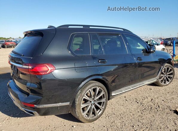 5UXCW2C01M9D88992 2021 BMW X7 Black Trasero derecho