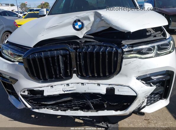 5UXCW2C01M9E98358 2021 BMW X7 White წინა ხედი