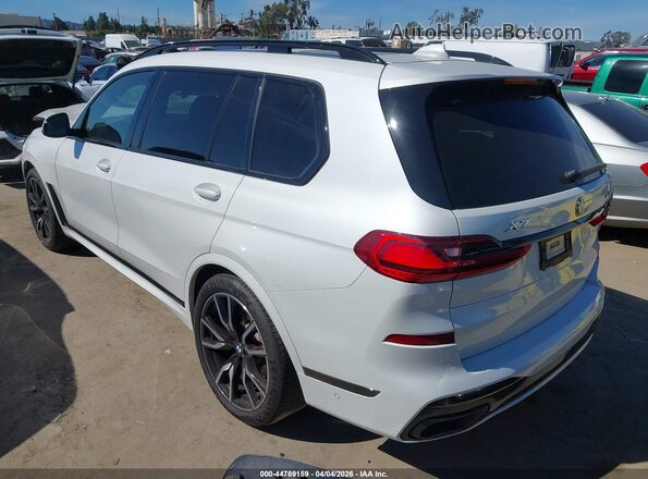 5UXCW2C01M9E98358 2021 BMW X7 White უკანა მარცხენა