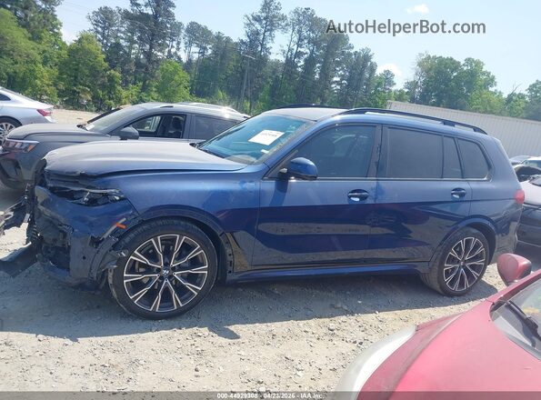 5UXCW2C04L9B43425 2020 BMW X7 Blue Vista interior de 360 grados