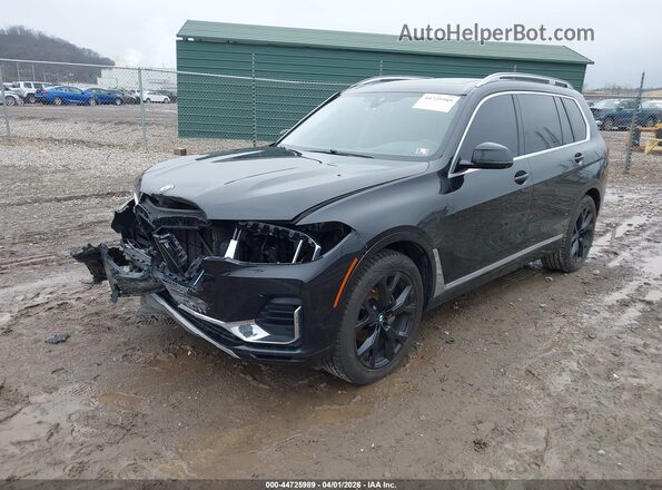 5UXCW2C04M9E36629 2021 BMW X7 Black Vista tres cuartos delantera izquierda
