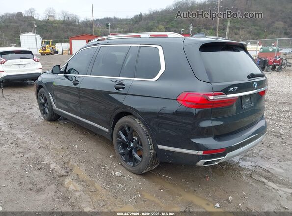 5UXCW2C04M9E36629 2021 BMW X7 Black Trasero izquierdo