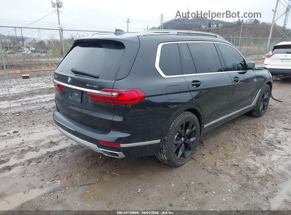 5UXCW2C04M9E36629 2021 BMW X7 Black Trasero derecho