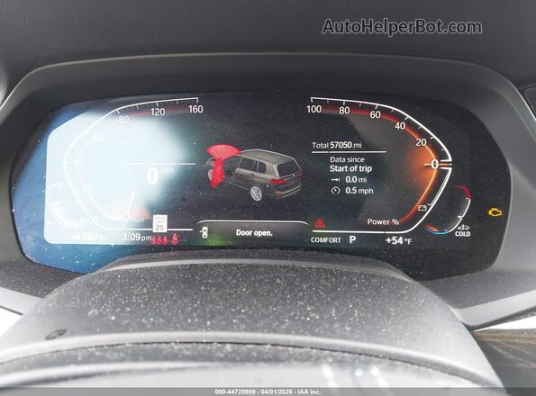 5UXCW2C04M9E36629 2021 BMW X7 Black Vista de los asientos traseros