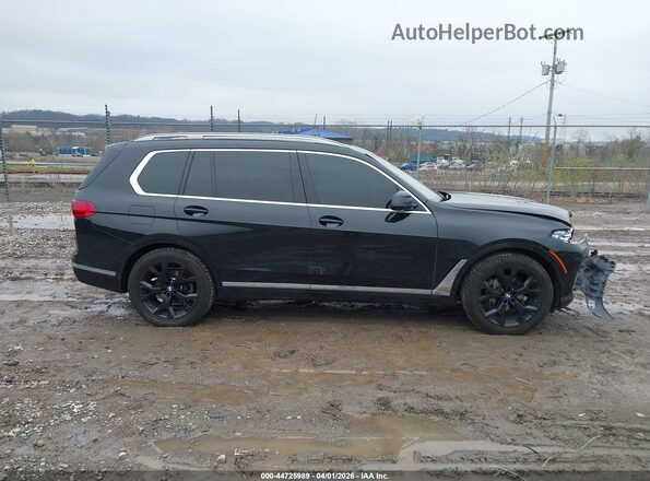 5UXCW2C04M9E36629 2021 BMW X7 Black Vista interior de 360 grados