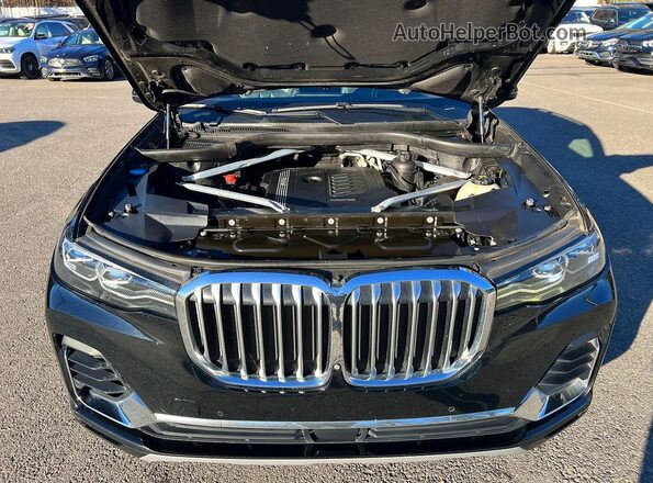 5UXCW2C05L9B19506 2020 BMW X7 Black Առջևի վահանակի տեսք