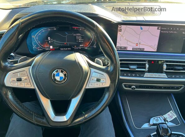 5UXCW2C05L9B19506 2020 BMW X7 Black Սալոնի դիմացի տեսք