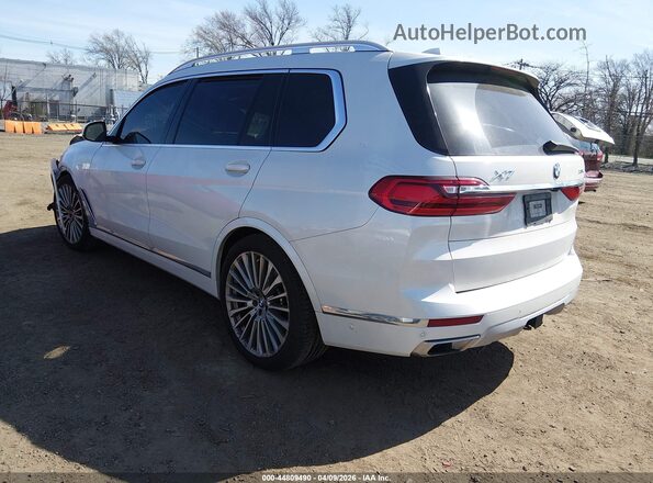 5UXCW2C07M9D82789 2021 BMW X7 White Задня ліва чверть
