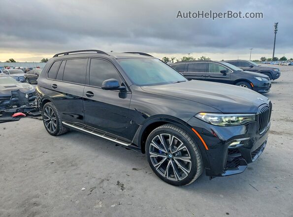 5UXCW2C07M9G08040 2021 BMW X7 Black Delantero derecho