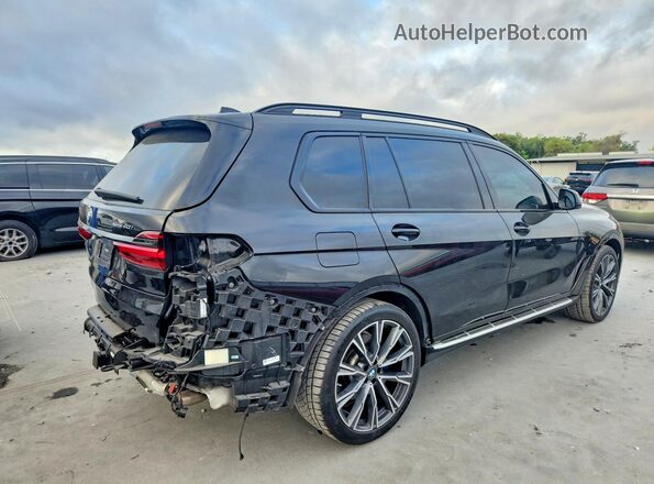 5UXCW2C07M9G08040 2021 BMW X7 Black Trasero derecho