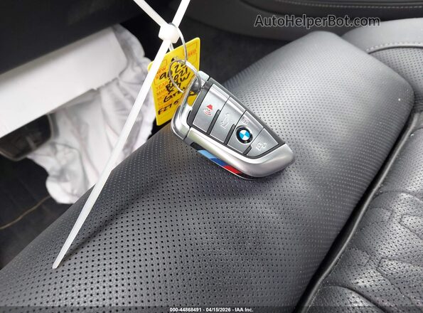 5UXCW2C08M9F27578 2021 BMW X7 Blue Vista del salpicadero