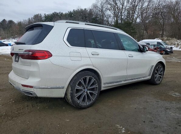 5UXCW2C51KL087356 2019 BMW X7 White Հետևի աջ