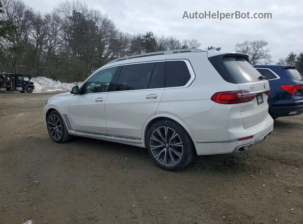 5UXCW2C51KL087356 2019 BMW X7 White Հետևի ձախ