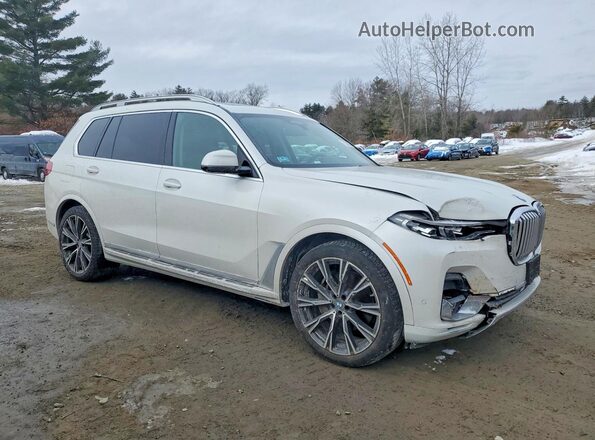 5UXCW2C51KL087356 2019 BMW X7 White Առջևի աջ