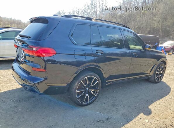 5UXCW2C51KLB43654 2019 BMW X7 Black Задня права чверть