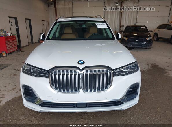 5UXCW2C52KL084983 2019 BMW X7 White Սարքավորումների վահանակի տեսք