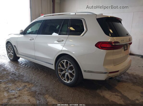 5UXCW2C52KL084983 2019 BMW X7 White Հետևի ձախ