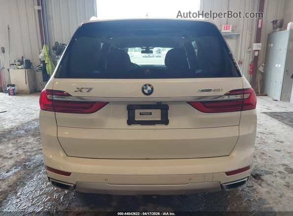 5UXCW2C52KL084983 2019 BMW X7 White 