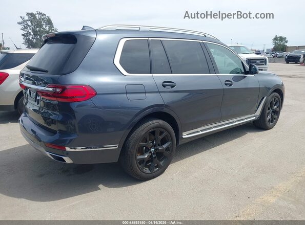 5UXCW2C53KL083843 2019 BMW X7 Gray Հետևի աջ