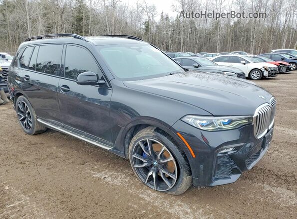 5UXCW2C59KL082180 2019 BMW X7 Black Передня права чверть