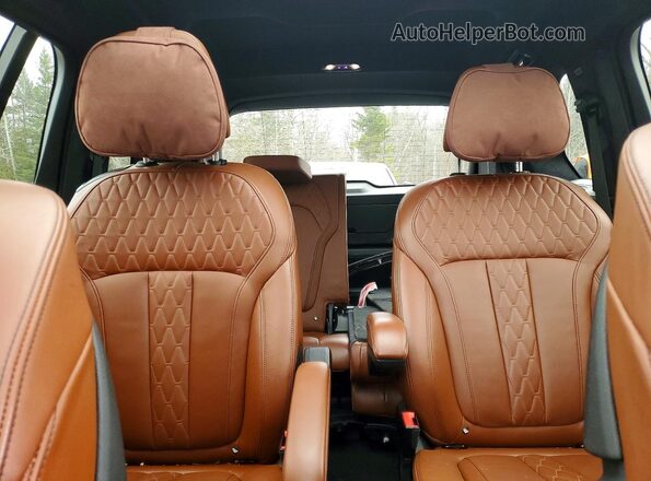 5UXCW2C59KL082180 2019 BMW X7 Black Вид задніх сидінь
