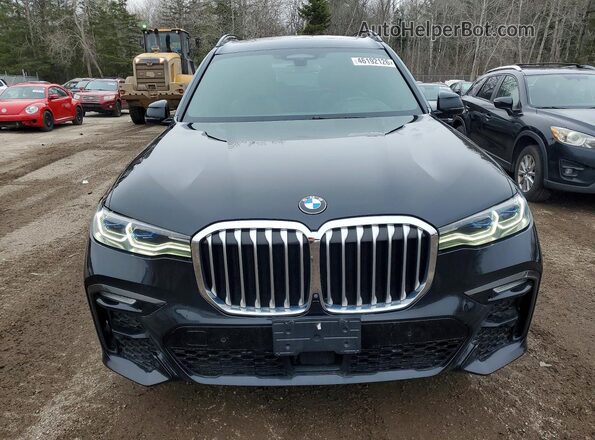 5UXCW2C59KL082180 2019 BMW X7 Black Вид спереду